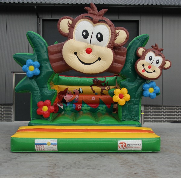 Springkussen huren thema jungle