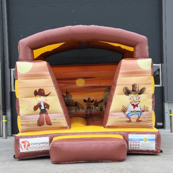 Springkussen huren thema western