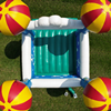 Rechtsvoor springkussen ballon middel