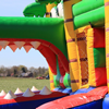 Multiplay springkussen krokodil schuin rechts