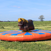 Rechtsvoor kinder rodeo paard