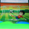 Rechtsvoor springkussen voetbal klein