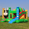 Rechtsvoor multiplay springkussen koe