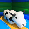 Springkussen Boerderij met glijbaan klein