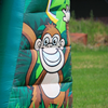 Rechtsvoor springkussen jungle klein met dak
