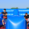 Linksvoor bungeerun blauw