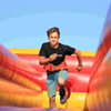 Rechtsvoor bungeerun rood