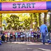 start en finishboog schuin voorkant