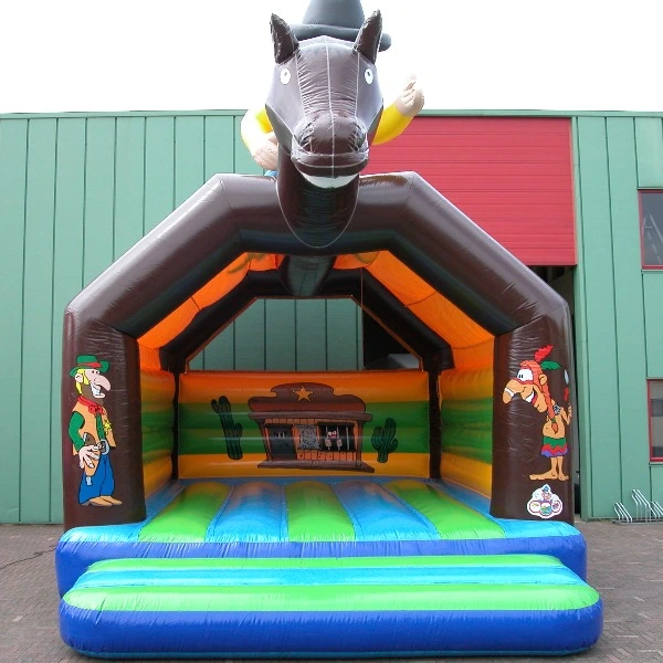 Springkussen Cowboy groot