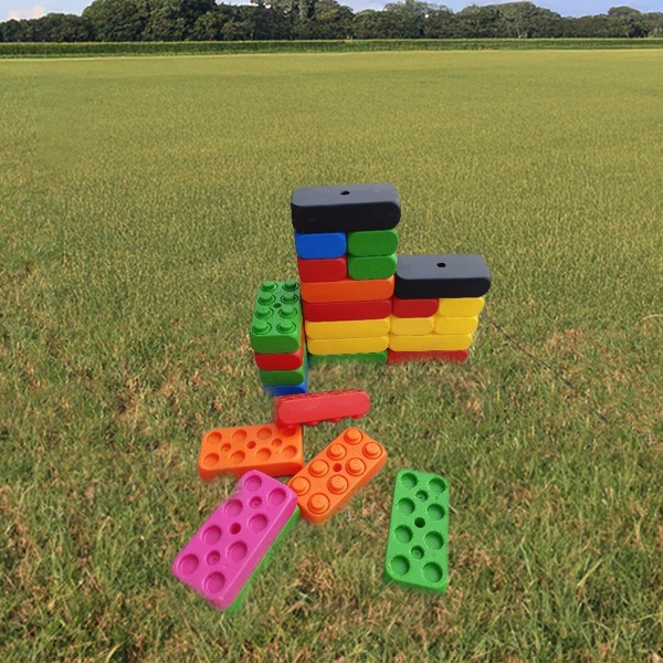 Levensgrote Legoblokken