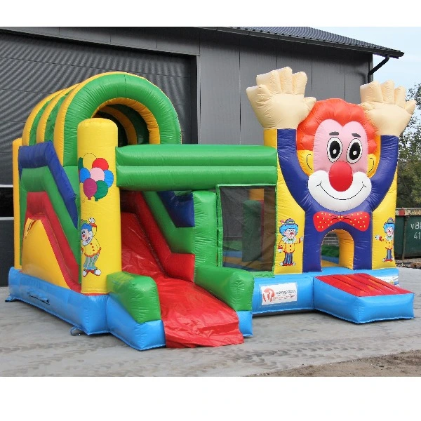 Multiplay Springkussen Clown linker kant