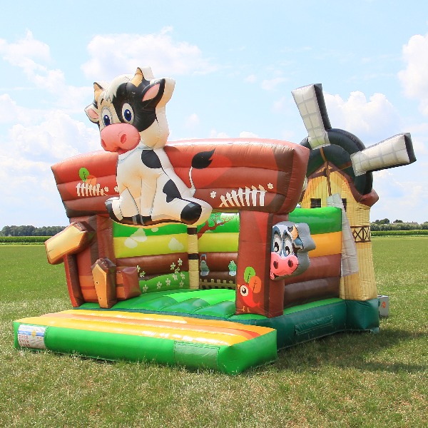 Springkussen Boerderij middel