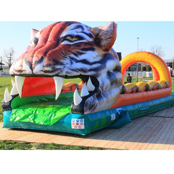 Buikschuifbaan Tijger 10 meter met bad 