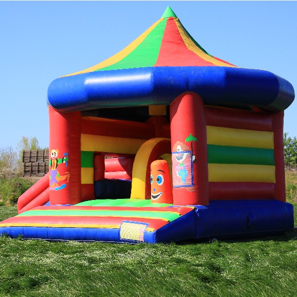 Springkussen Circus met Glijbaan