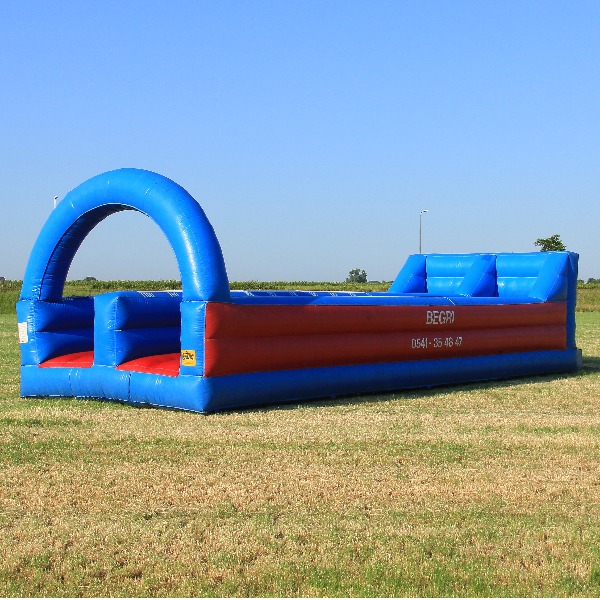 Linksvoor bungeerun blauw