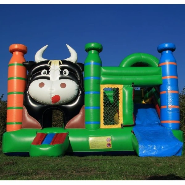 Multiplay Springkussen Koe voorkant
