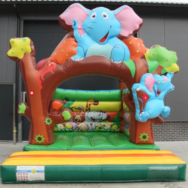 Springkussen Olifant middel voorkant