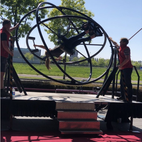 Gyrospace Gyrospace voorkant in actie
